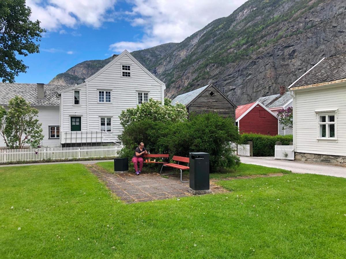 Apartmán Den Gule Krambua - Gamle Laerdalsoyri - Main Street Old Town Exteriér fotografie